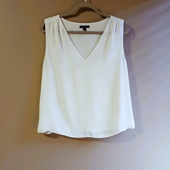 NEARLY NEW RW&Co luxurious sily crepe V-Neck cami blouse lined Sz XL - Picture 5 of 9